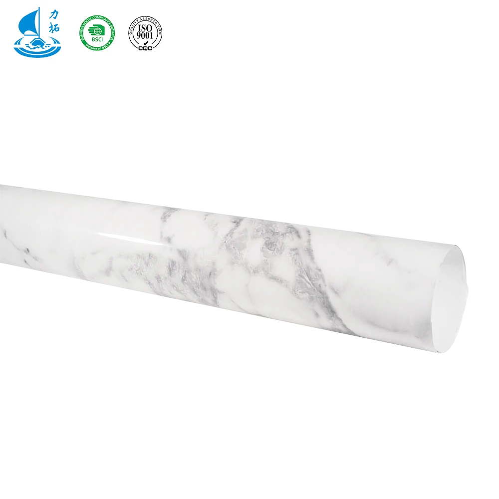 Lituo 0.5mm PVC Fluorescent Film Forn Protective PVC Wood Film Foil Laminate Wood Grain PVC Decorative Film