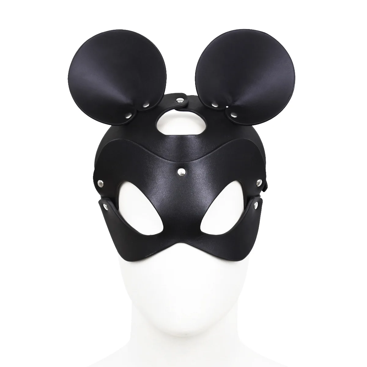 Cat Rabbit Mickey Mouse Cosplay Headgear BDSM headmask Hood Fetish Head Bondage Slave Restraint Sexy Costume Toys