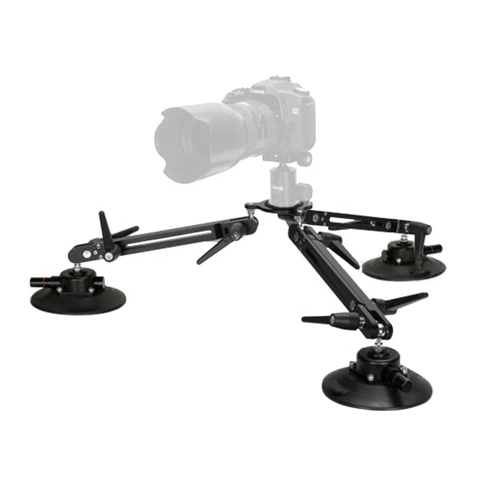 Professional Video Sucker Gripper Car Suction Cup Camera Mount System