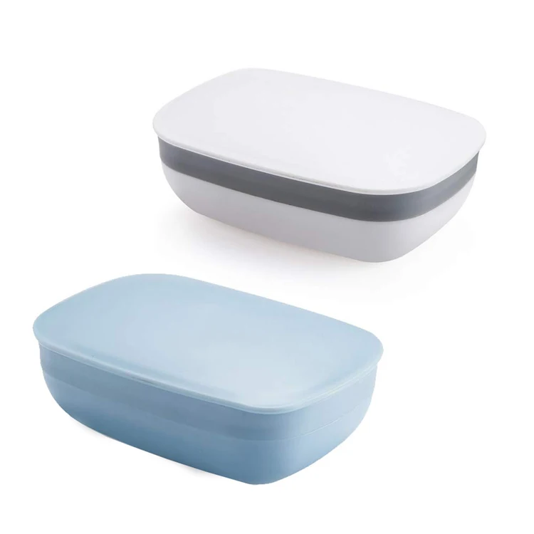 Amazon Hot Sale Soap Holder Plastic travel Soap Dish Portable Soap Tray Holder