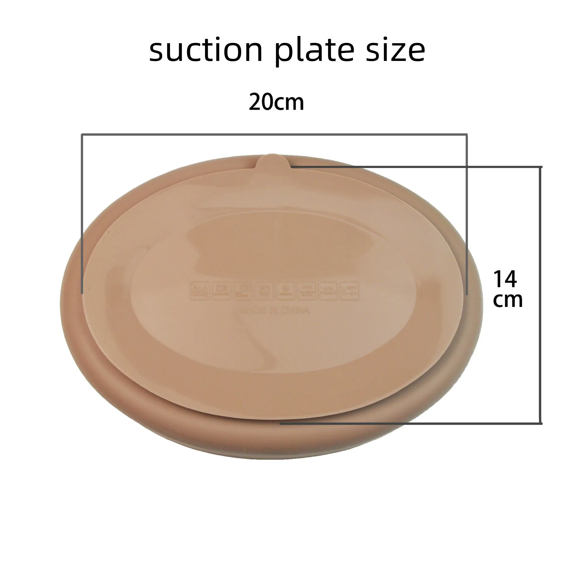 2023 Trending Bpa Free baby Silicone Feeding Suction Bowl Plate Silicone Baby Tableware