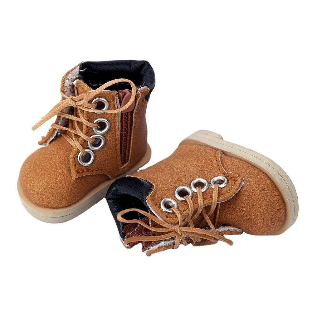 Factory free custom plush teddy bear shoes doll boots