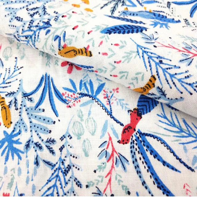 Однотонная льняная блузка и рубашка с цифровым принтом 100% г/кв. М