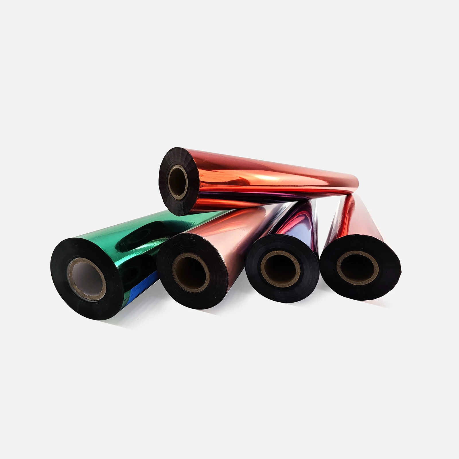 Golden Rainbow Colorful laser heat transfer  hot stamping foil roll for paper and plastic