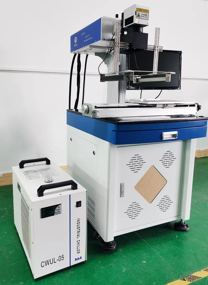 
CCD Visual Positioning UV Laser Marking Machine RFH Laser Source Movable Slides Large-format 3W 5W 8W 10W CE Certified Price 