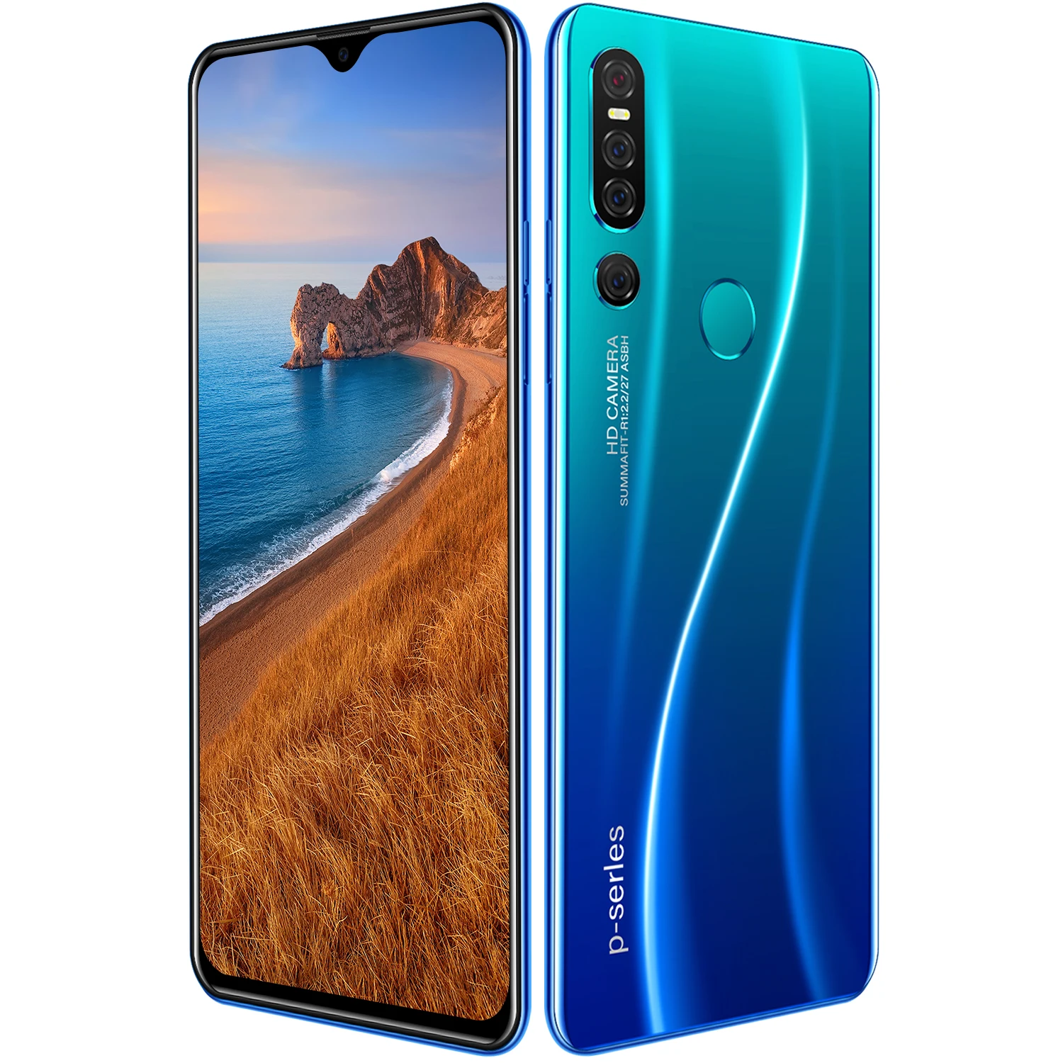 2021 New Big Screen p30p  6.3 inch Global Version unlocked OEM ODM 6GB+64GB Cheap 6.3 inch Smartphone Android Mobile Phone