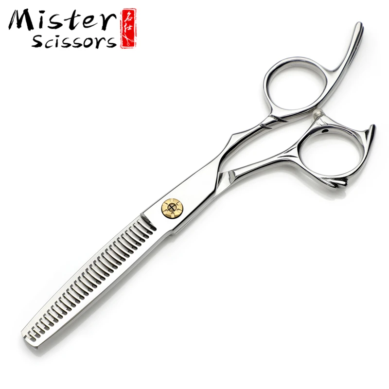 Custom 6 inch Professional Hair Scissors Barber Thinning Shear For Salon