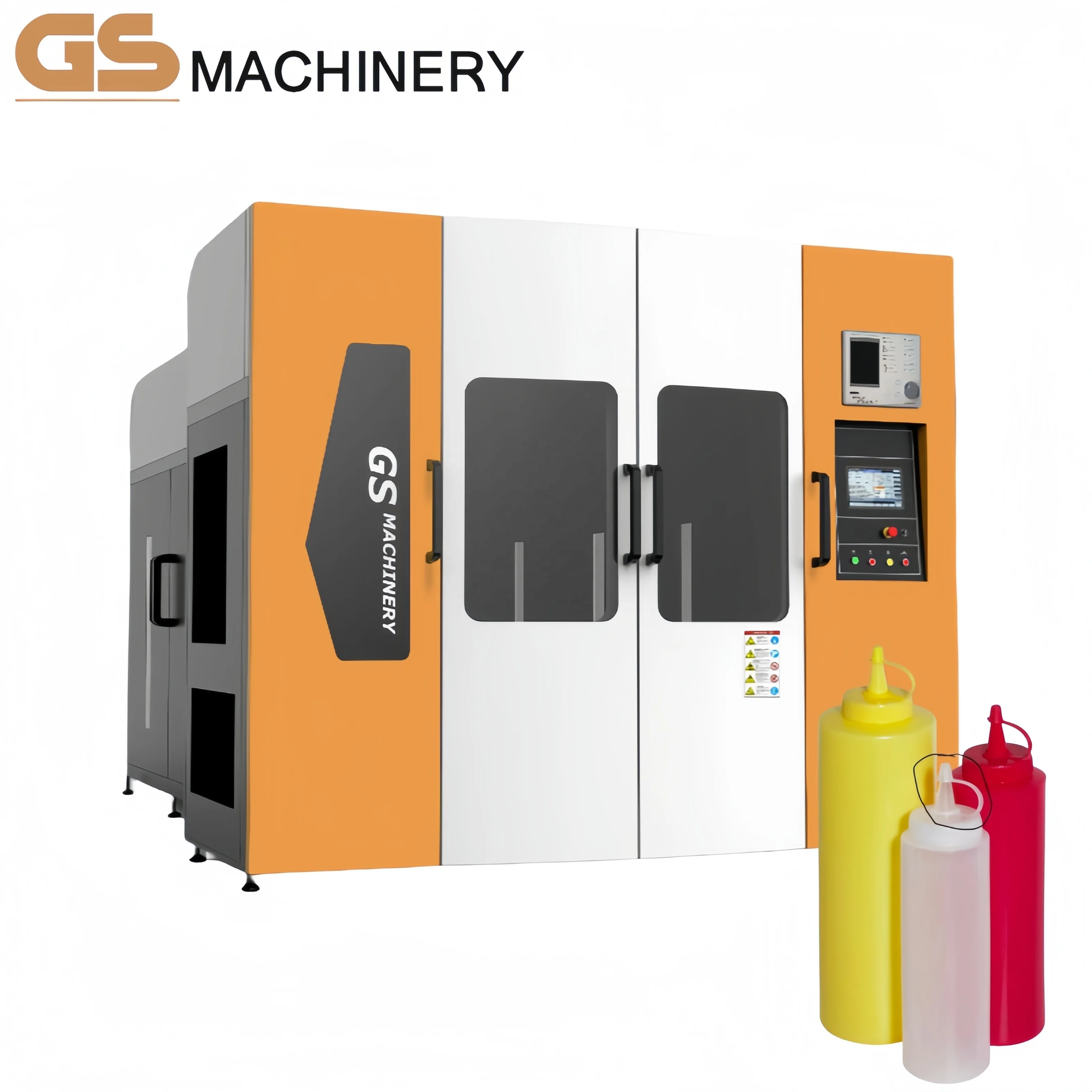 High speed double station 1L 2L 5L Plastic HDPE Bottle Jerrycan machinery extrusion blow moulding machine