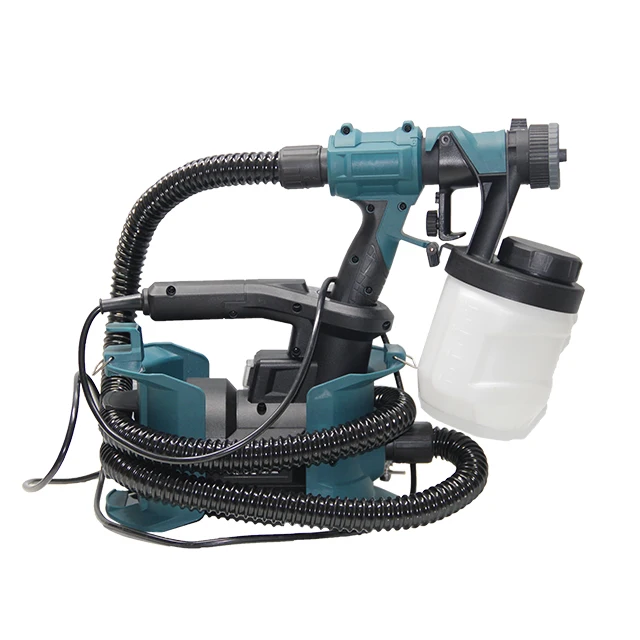 Hot Selling Electric Corded HVLP Spray Gun Paint Sprayer with 3 Nozzles for Water-Based and Oil- Based Materials paint