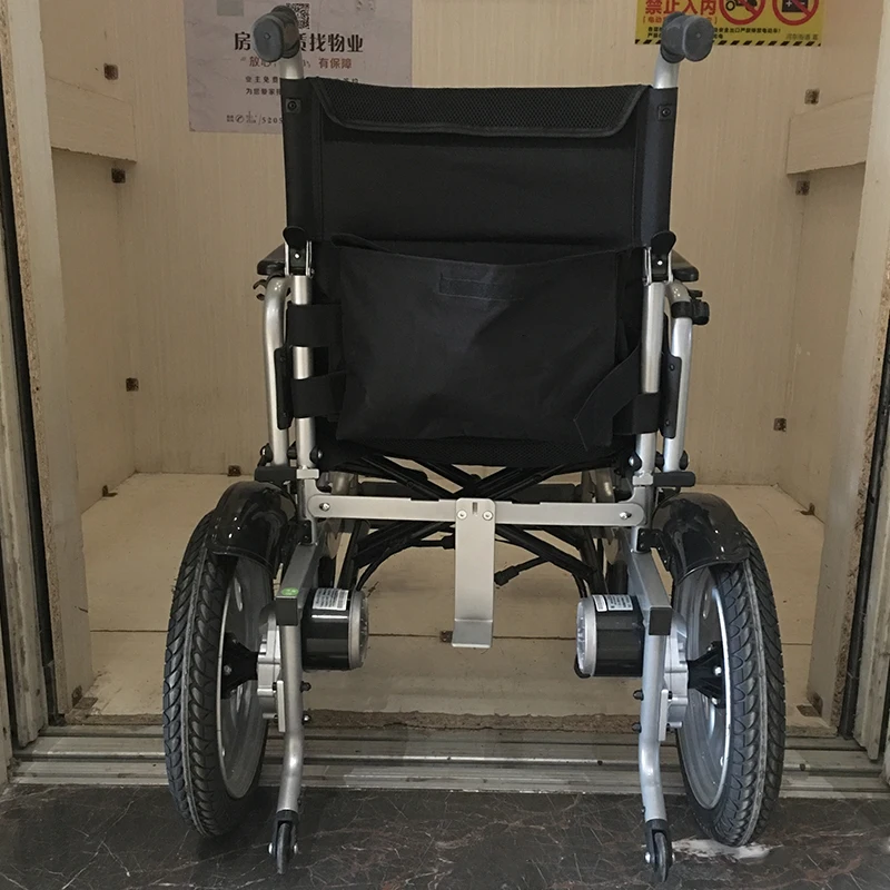Outdoor JiuYuan 500W Powerful Motors Lightweight Wheelchair  Portable Motorized