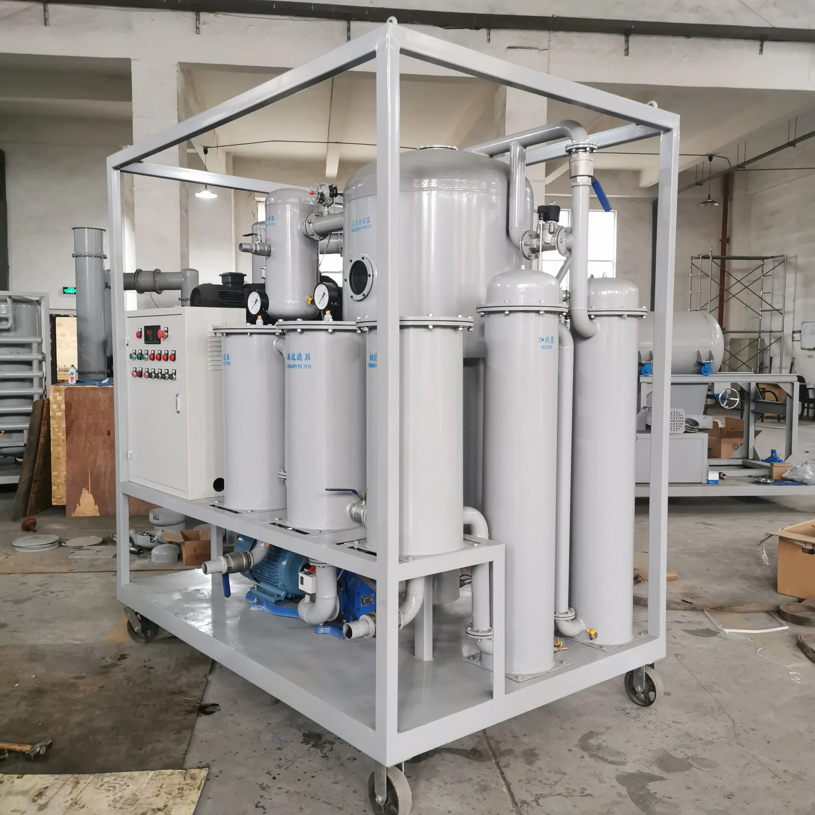Mobile Type 3000lph Transformer Oil Purifier Machine