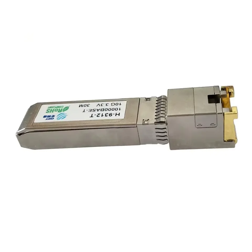 Медные маленькие подключаемые трансиверы в форме 10GBASE-T (SFP +)