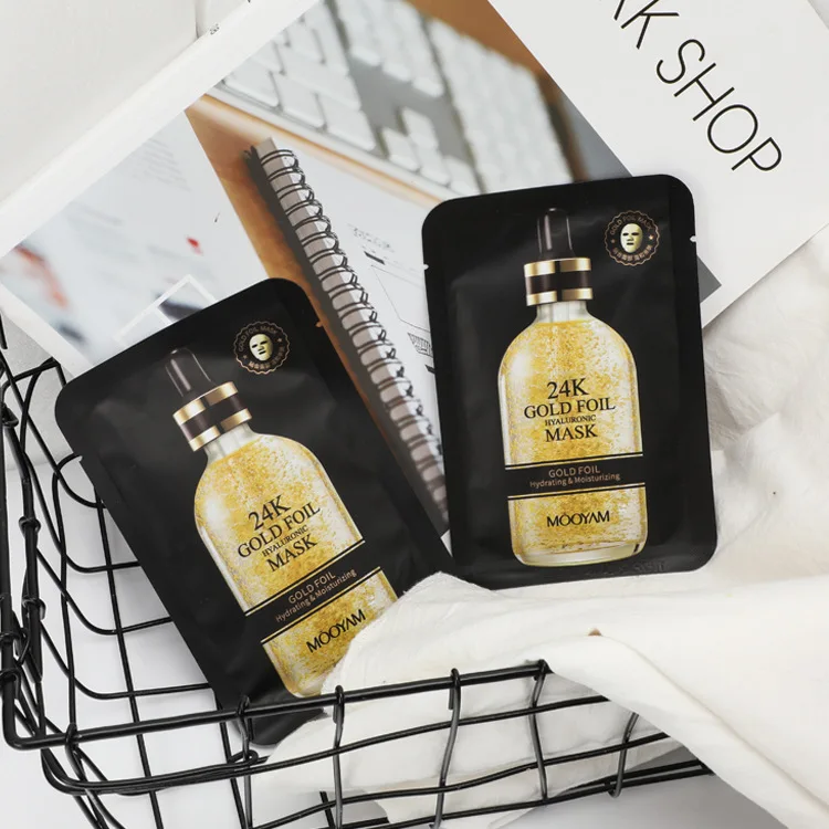24K Mask Moisturizing Hydration Gold Hyaluronic Acid Bio Collagen Mask