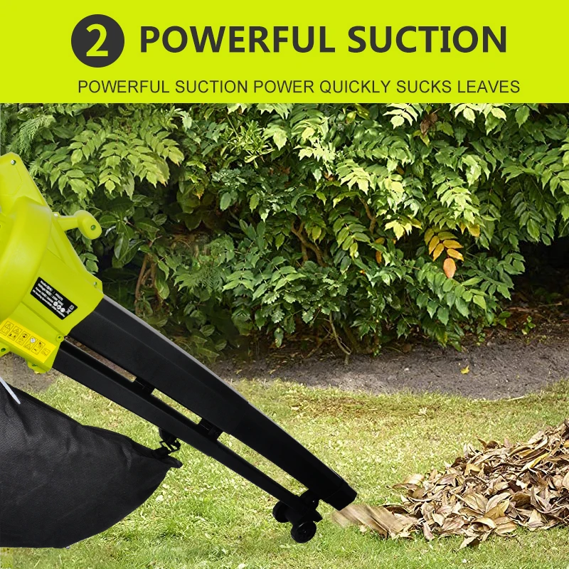 Electric Air Leaf Vacuum Motor Blower