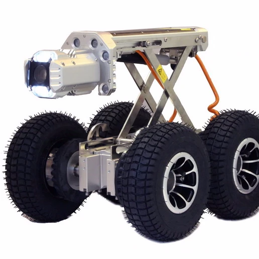 Робот-осмотр канализации FB20X на гусеничной трубе с PTZ-камерой для осмотра трубопроводов от 300 мм до 2000 мм