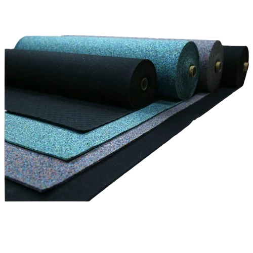 Anika High density sound proofing floor underlayment rubber acoustic mat anti slip rubber floor mat roll