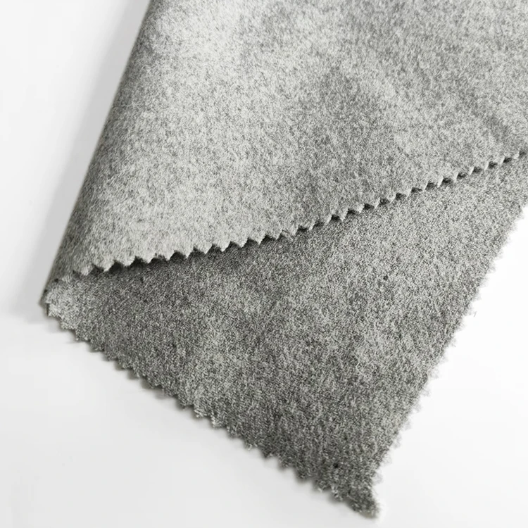 100% polyester flannelette woven fabric wholesale for blanket overcoat sweater