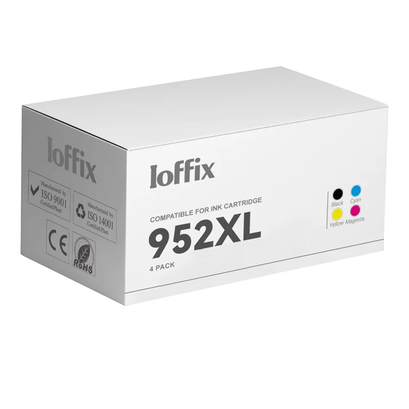 High Quality 952XL Ink Cartridges  for HP 952XL Combo Pack Replacement Printer (4 Pack) Compatible for HP Ink Cartridges