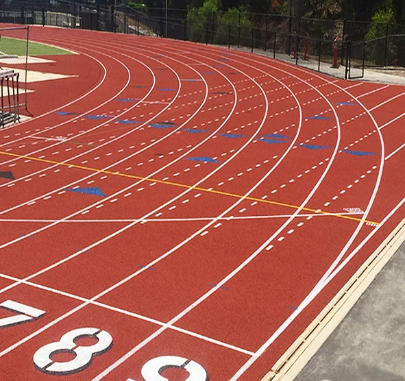 EPDM rubber granules red colors for athletic tracks & jogging