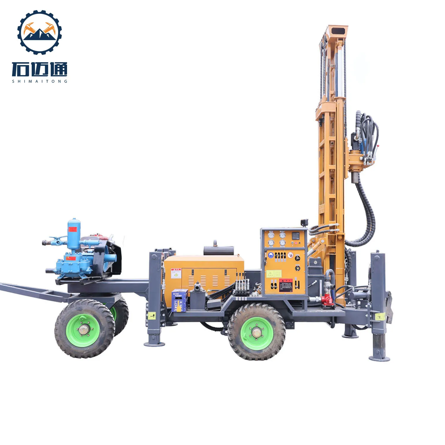Diesel water well drilling rig price China supplier