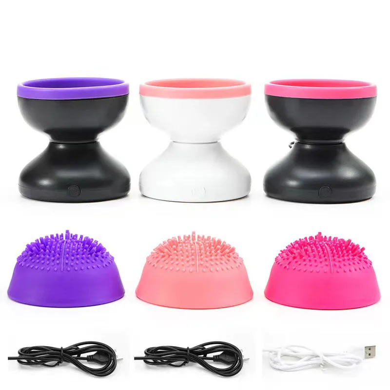 Electric Makeup Brush Cleaner Machine Usb Makeup Brush Cleaning Tool For Beauty Makeup Brush Sets Auto Spinner