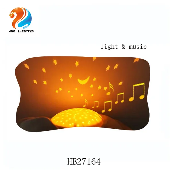 Popular  Baby  Animal Soft  Lighting  Projection Stuffed  Sleeping Toy Musical Soft Stuff Plush Toys Plush Toy