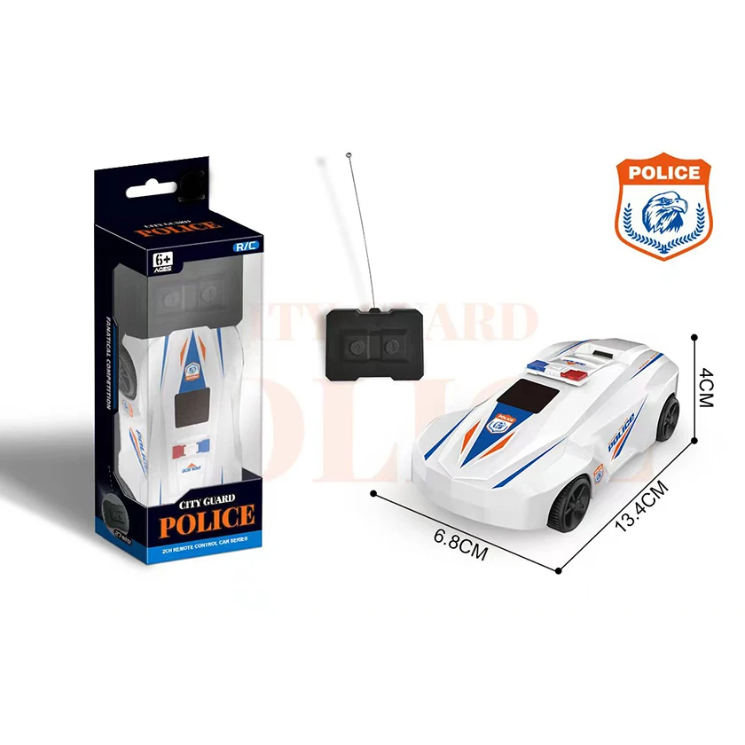 EPT Promotion Toys 2 Function Remote Control Police Car Child Toy Children Rc Cars Toys For Kids