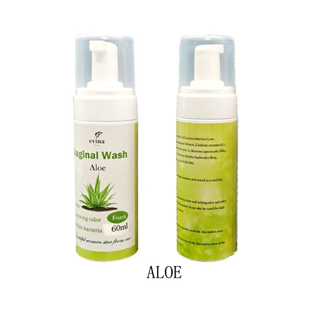 Natural Herbs feminine wash New balanced PH vaginal foam wash product 60ml