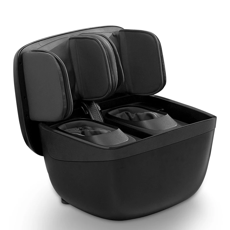 Repor electric Shiatsu therapy leg and calf Air Compression foldable feet massage Foot massager Machine with Kneading