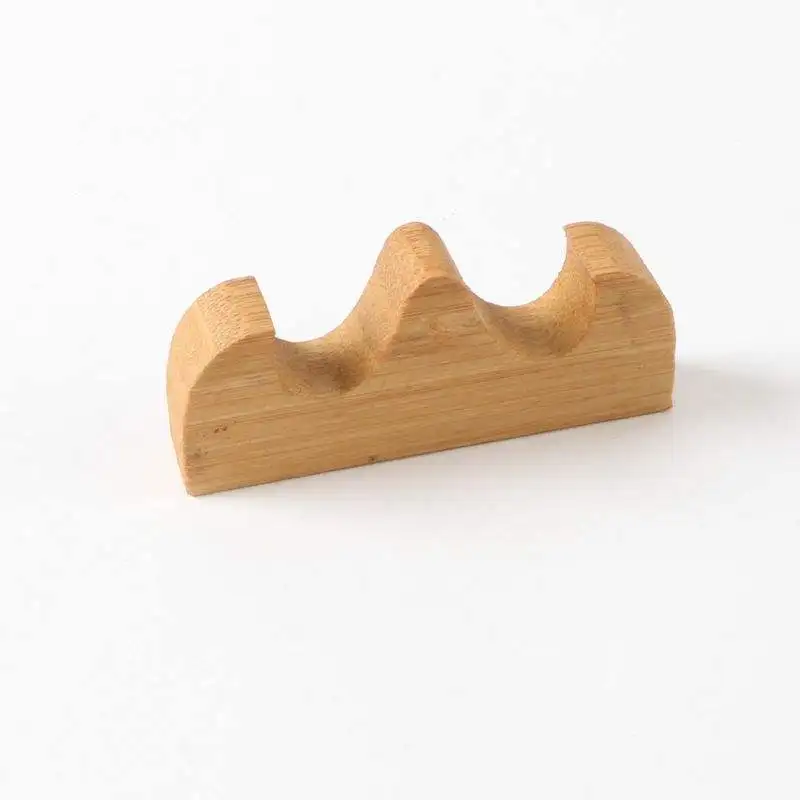 Classic Chinese Writing Brush Rest Stand Wooden Calligraphy Brush Holder for Beginning Calligraphy Practice Painting