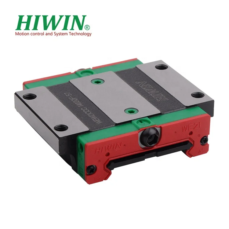 Taiwan HIWIN WEH50CA WEH50 WE50 W50 Four-Row Wide Rail Linear GuideWay Rail Bearing