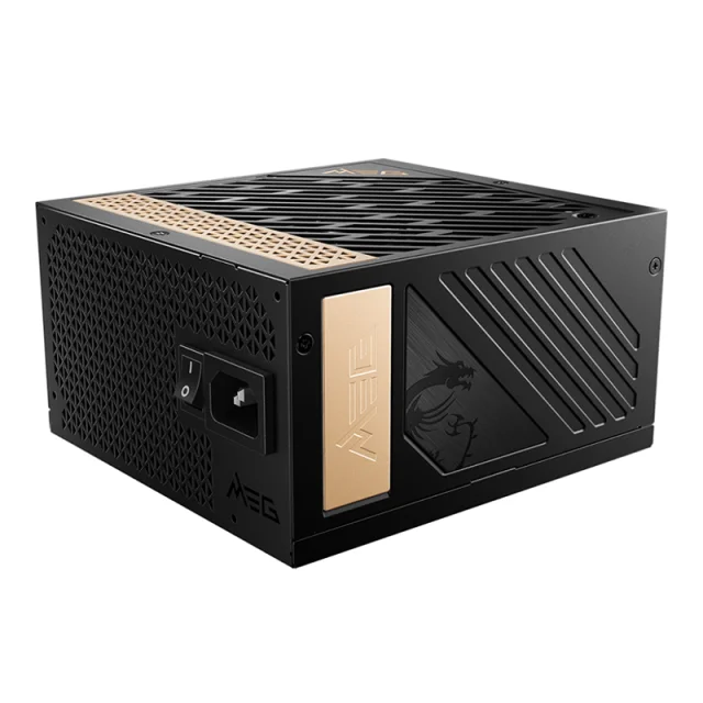 Блок питания MSI 1300 Вт с полным модулем компьютерный блок поддержкой RTX3060/3070/3080/3090 Мег Ai1300P