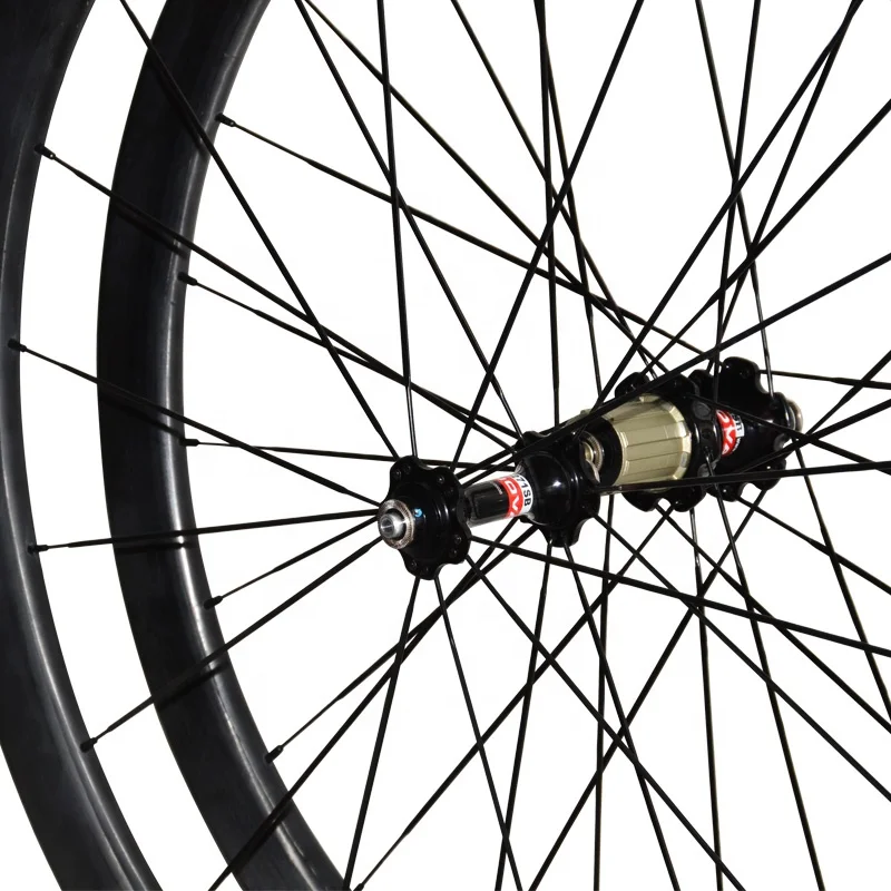 GoFast Hot Selling Road Bicycle Rim Brake Disc Brake Novatec 271 372 Hubs 23mm Width 40mm Depth Tubeless Carbon Road Wheelset