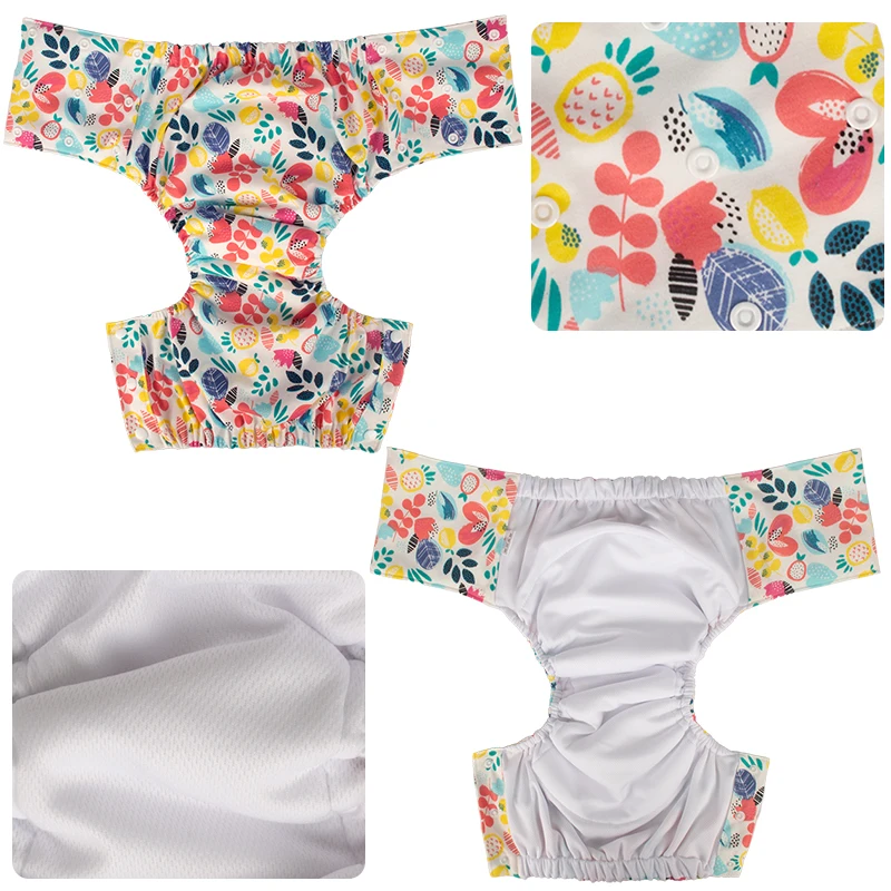 Babyshow Waterproof Washable Reusable Baby Swim Diaper Quick Dry Cloth Diaper Nappies Baby Cotton Potty Training Pant