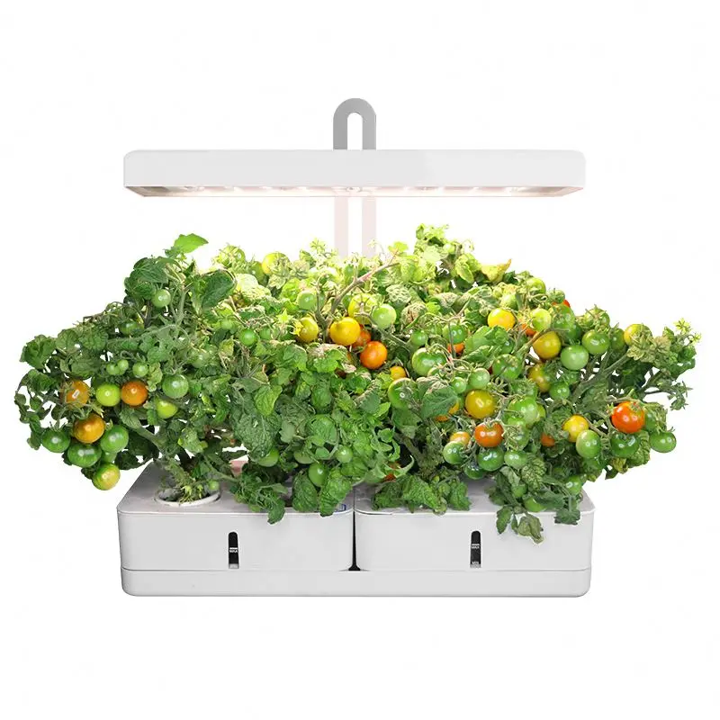 J&C Minigarden hydro planter indoor grow kit led lights and plants indoor grow lamp 2022