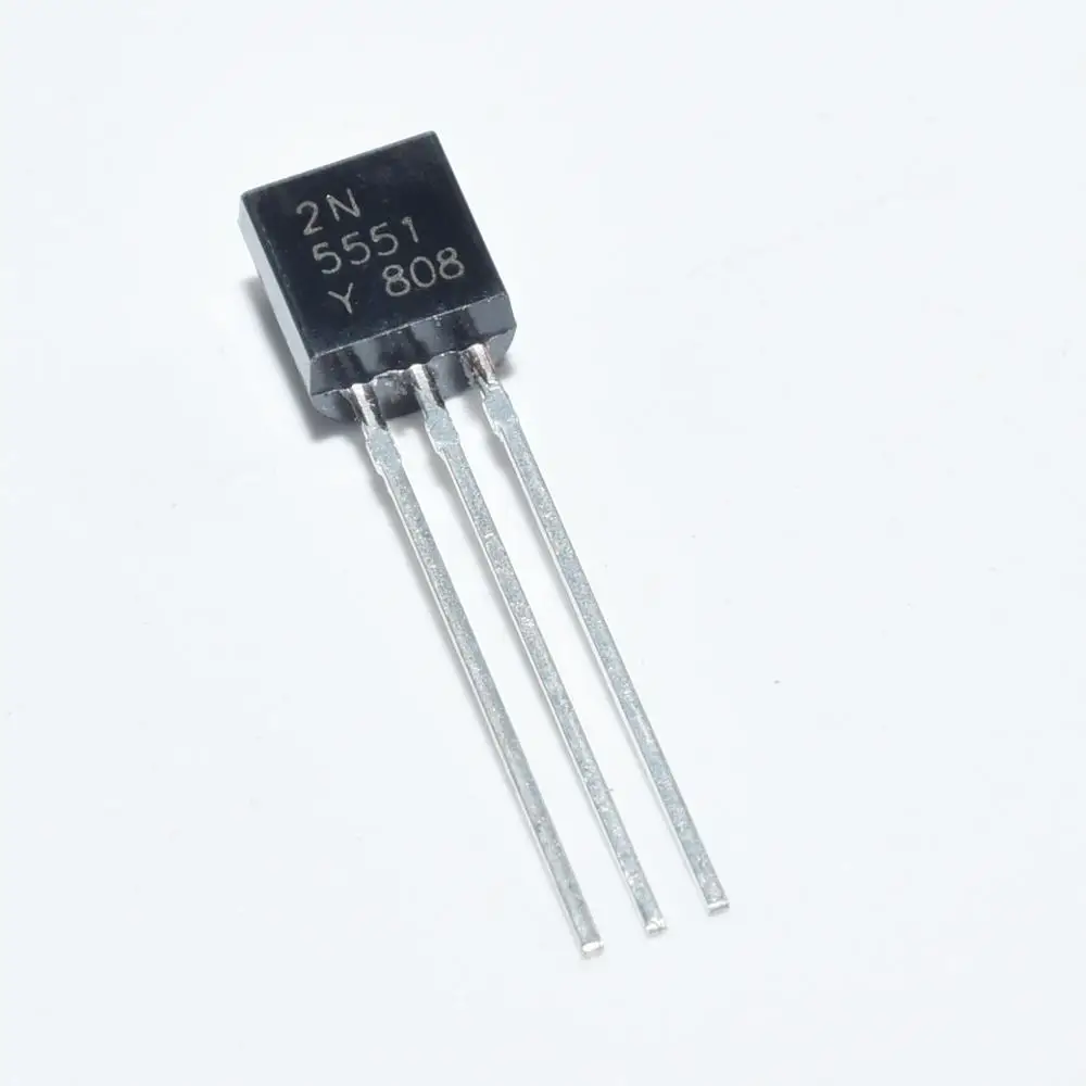 
2N5551 NPN Transistor 2N5551 Transistor 5551 TO 92 160V/0.6A Power Transistor 2N3904 2N2222A 