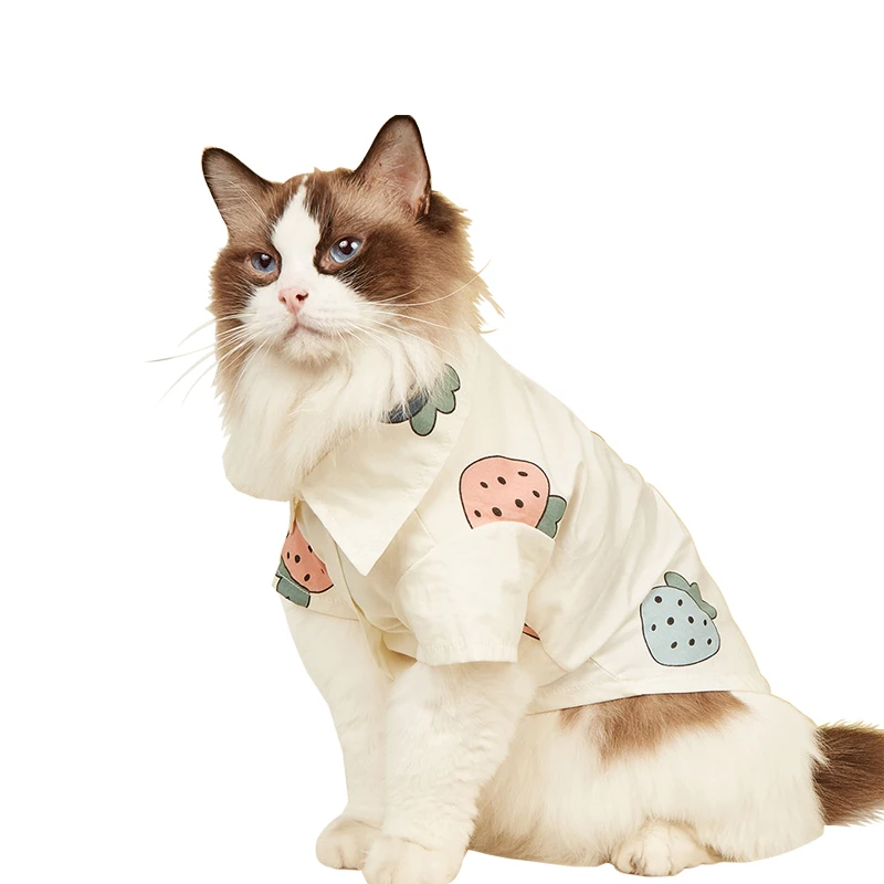 Wholesale High Quality Cheap Spring Summer Breathable Pure Colour Pet Polo Dress Shirt Clothes Vest