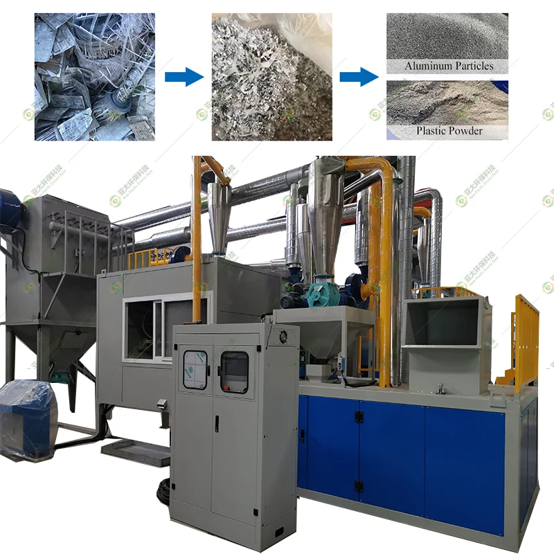 Aluminum Composite Panel Recycling Machine Aluminum Composite Panel Separator Aluminum Film Recycling Machine