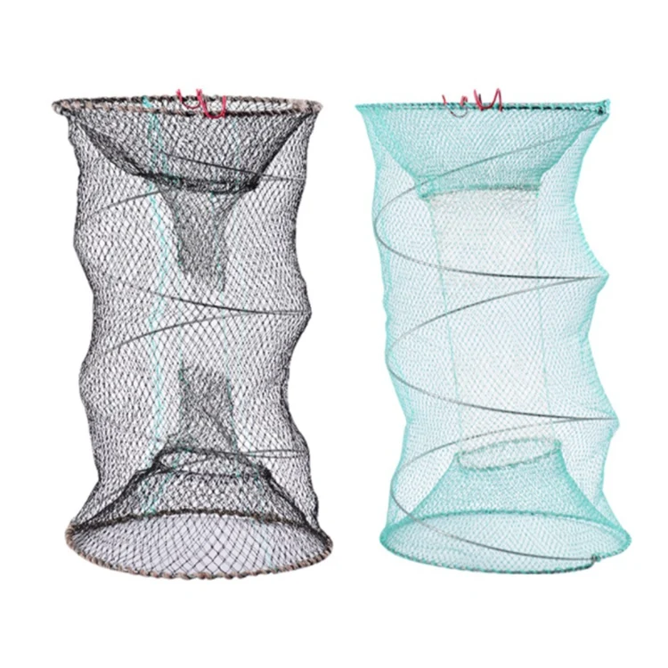 plastic uganda mud floating fishing breeding Shrimp crab trap bait aquaculture farming pot cage nets hdpe automatic for sale