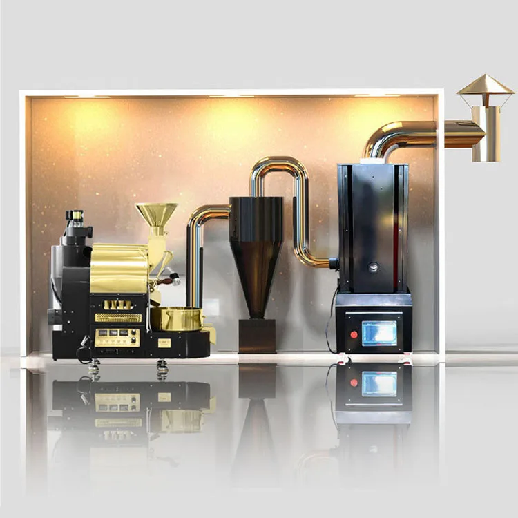 Industry Electrostatic fume extractor oil burners machine Deodorate Gas burner gas Smoke Filter Afterburner For Coffee Roaster