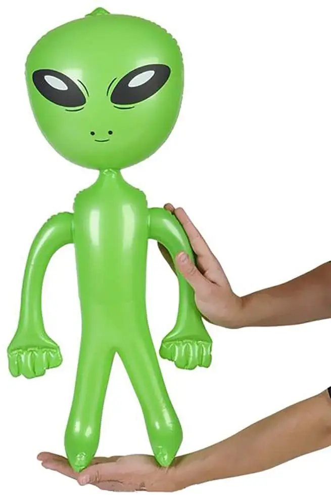 24 inch inflatable Alien toy for costume party decorations Eco-friendly CE certificate