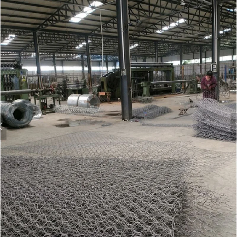 2x1x1  80*100mm Galvanized Gabion Box For River Hill And Construction gabion box price
