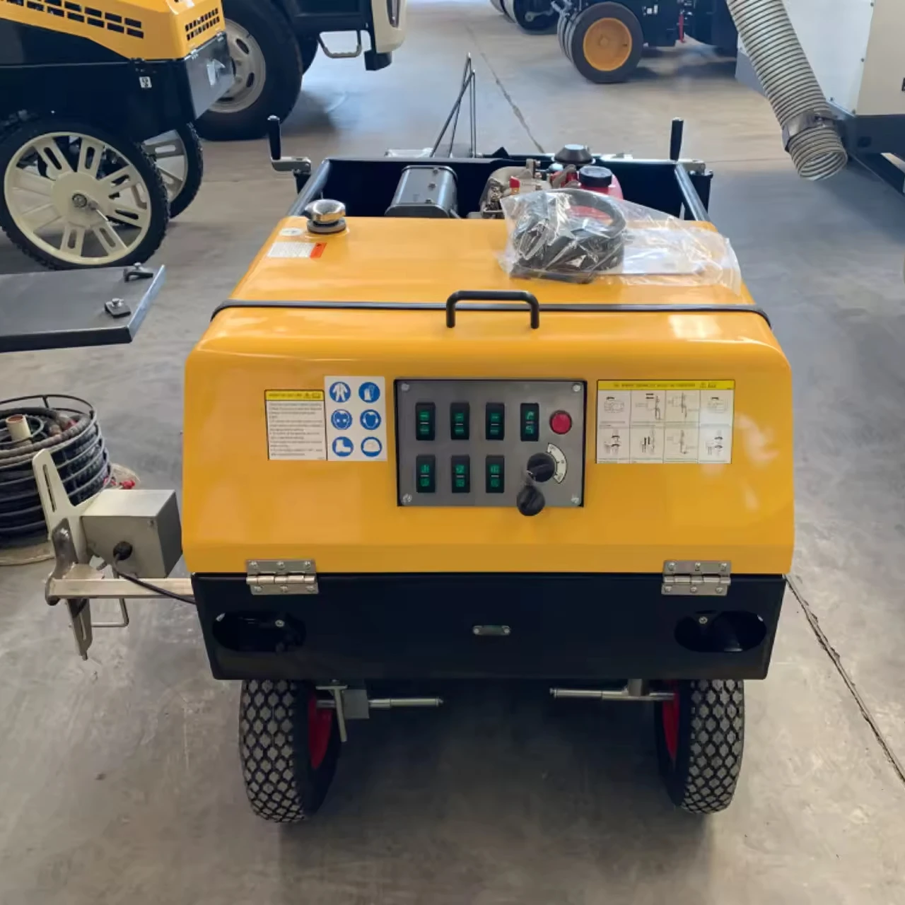 Automatic Curb Paver with advanced sensors itself can adjust the level and straight