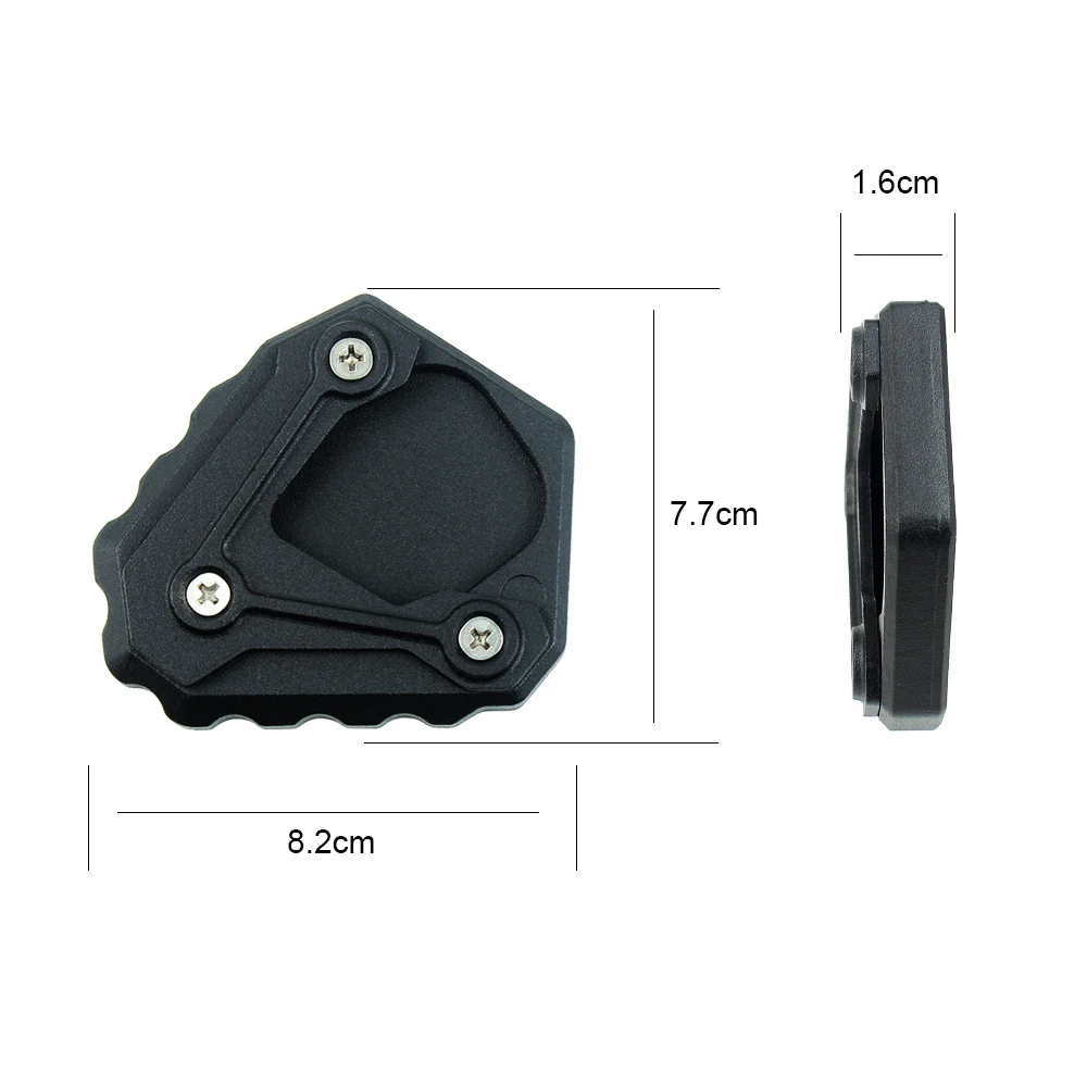 For G310 GS 2017-2018 Motorcycle Kickstand Foot Side Stand Extension Pad Support Plate Enlarge Stand Accessories