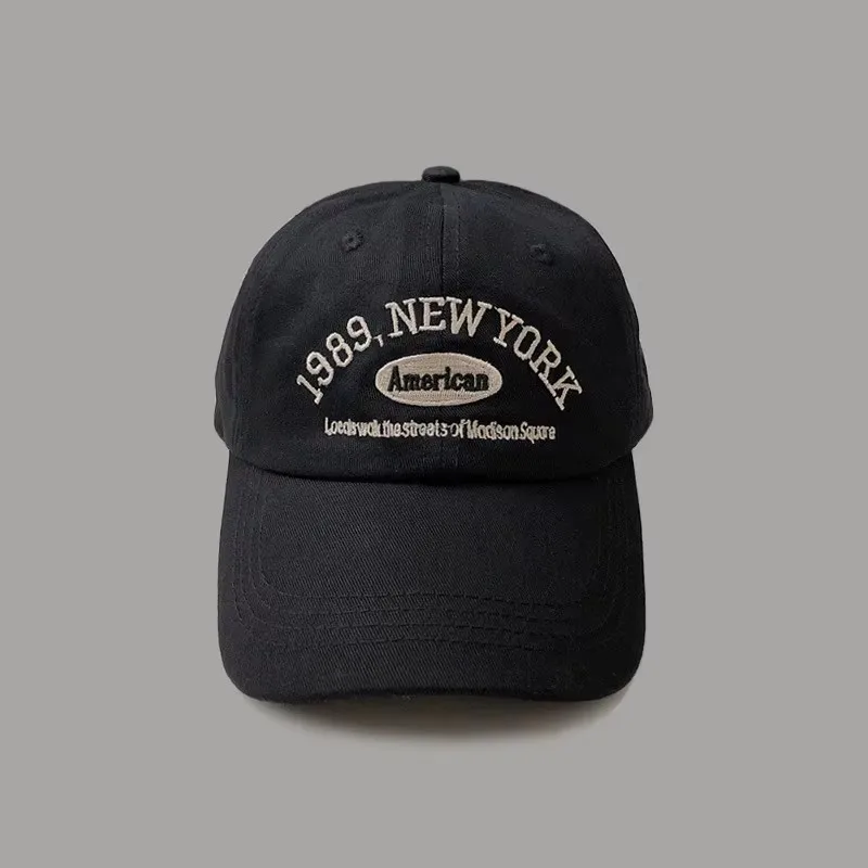 baseball caps with metal logo with rubber logo long tail strap baseball cap washed baseball ny cap orange demin