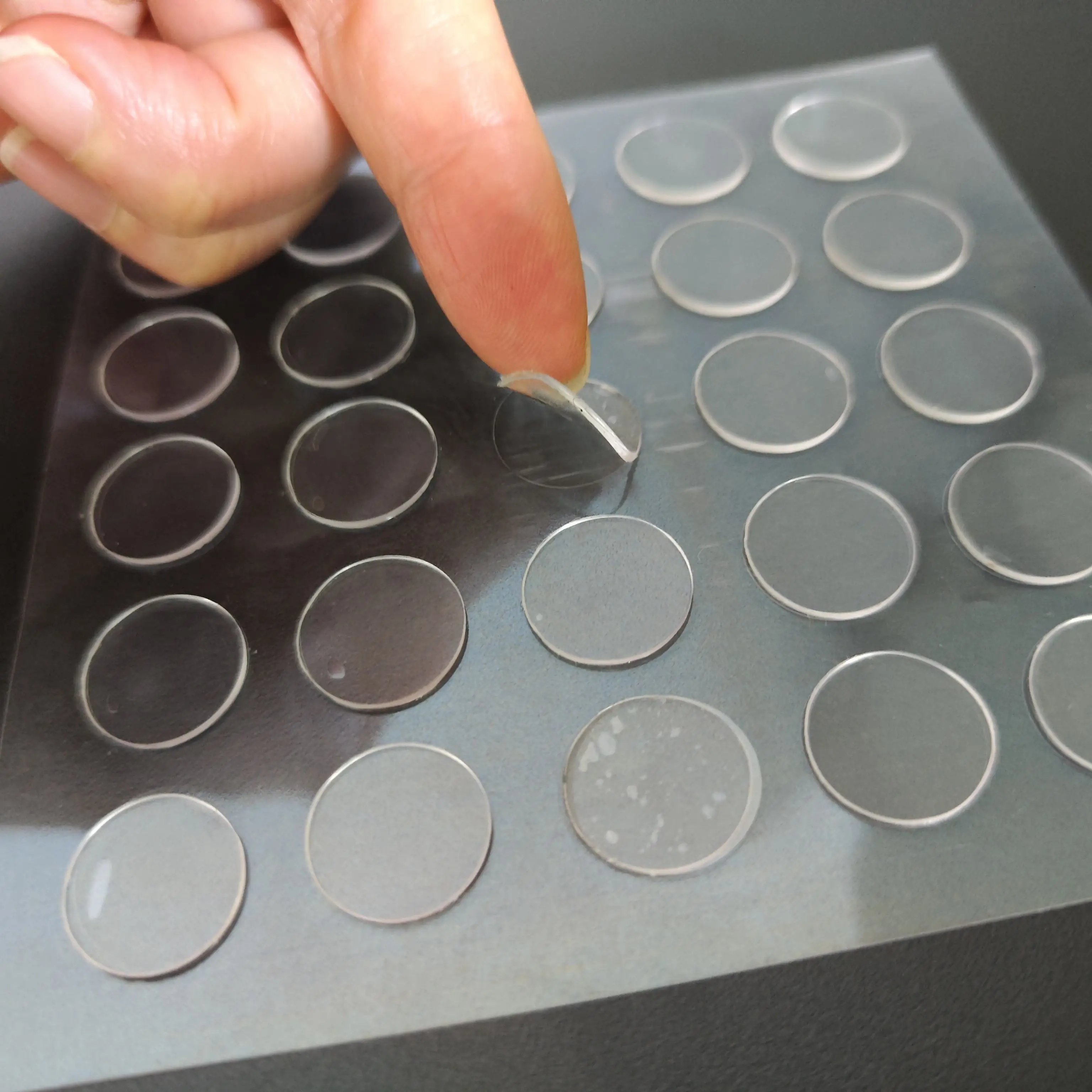 Removable Silent Gel Pad Soundproofing Mat Transparent Gel Pad Double Sided Adhesive Strong Sticky Tape