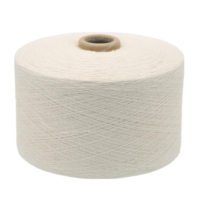 recycled cotton knitting pet recycled yarn recycled cotton polyester blended  glove nm10 ne6s ne7s  glove yarn