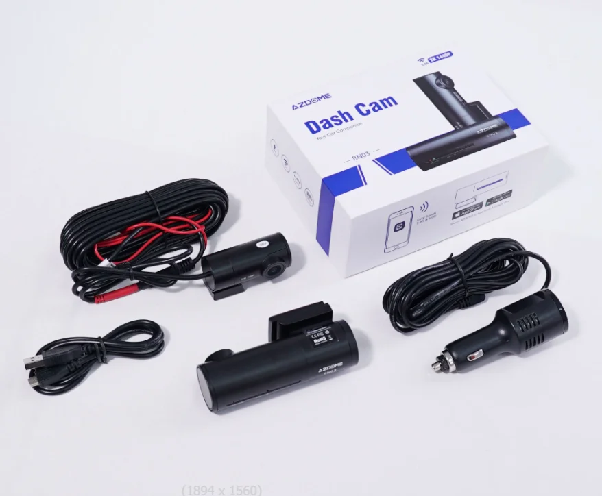 1080P Car DVR Black Box 4K GPS Wifi Front And Rear Dual Lens Dash Cam Board Cameras For Cars