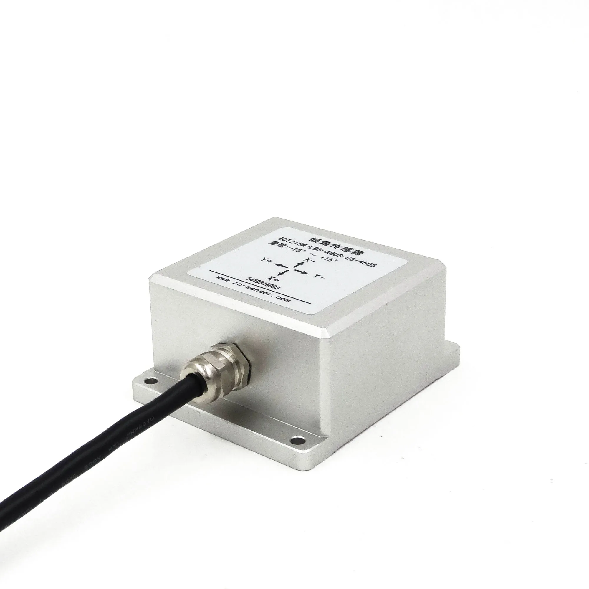 
ZC 0.001 degree high precision dual axis digital inclinometre inclination sensor RS485 output 