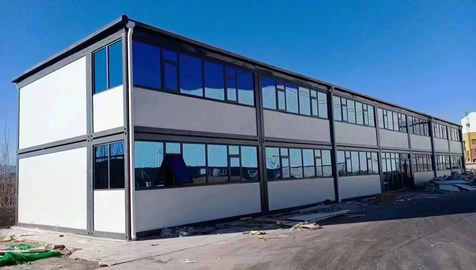 Fast installation of luxury packing box container house have bedroom bathroom factory wholesale price